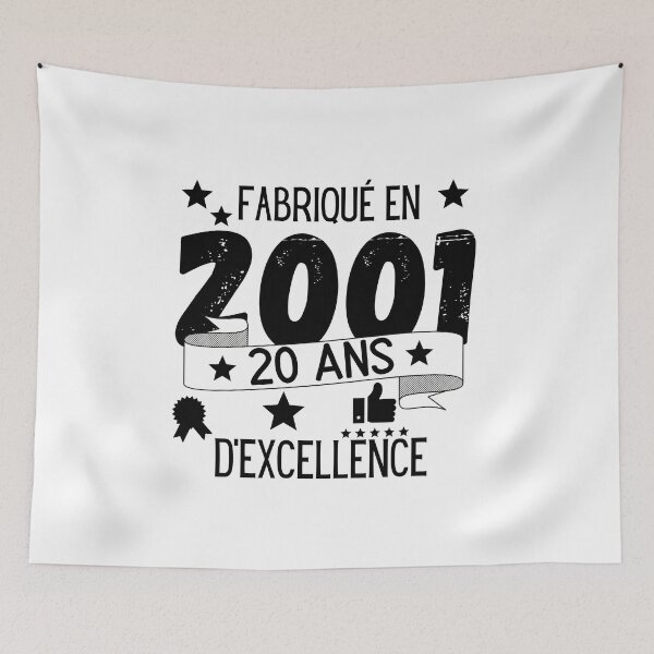 Item preview, Made in 2001 20 years of excellence gift humor designed and sold by TeeJfm.