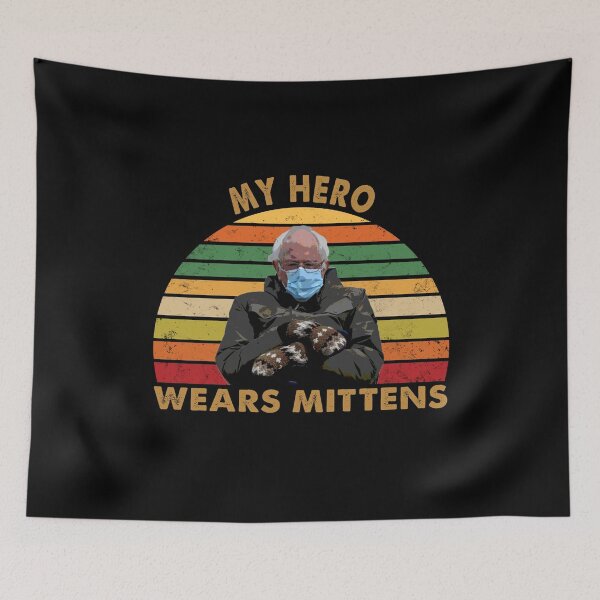 Item preview, MY HERO WEARS MITTENS designed and sold by TiffannyUKZ.
