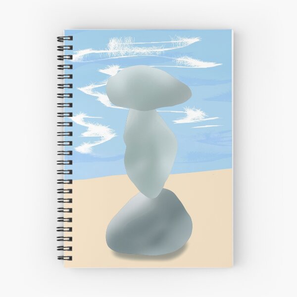 Item preview, Balancing stone art illustrations  designed and sold by sarashzt.