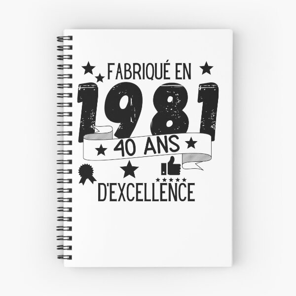 Item preview, Made in 1981 40 years of excellence gift humor designed and sold by TeeJfm.