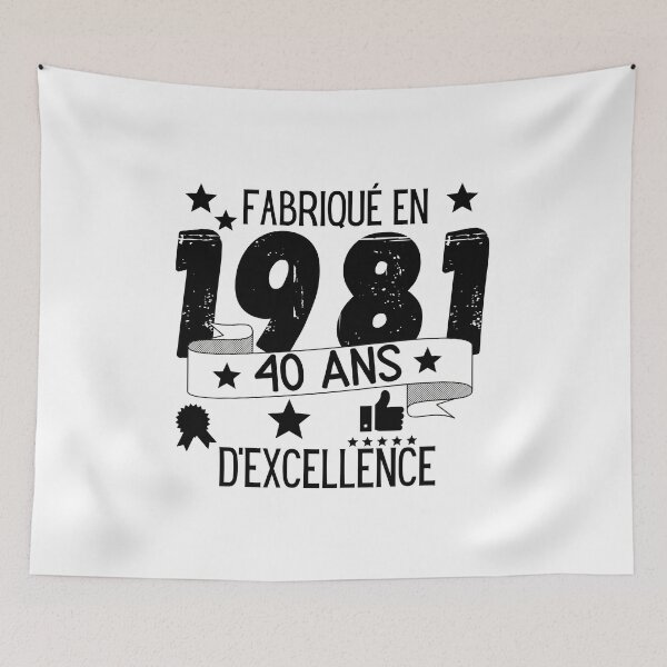 Item preview, Made in 1981 40 years of excellence gift humor designed and sold by TeeJfm.
