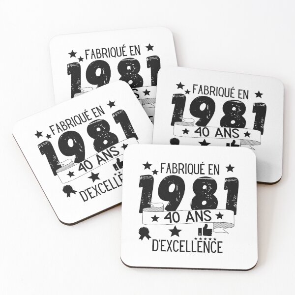Item preview, Made in 1981 40 years of excellence gift humor designed and sold by TeeJfm.