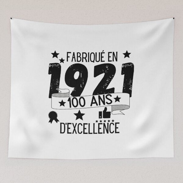 Item preview, Made in 1921 100 years of excellence humor gift designed and sold by TeeJfm.