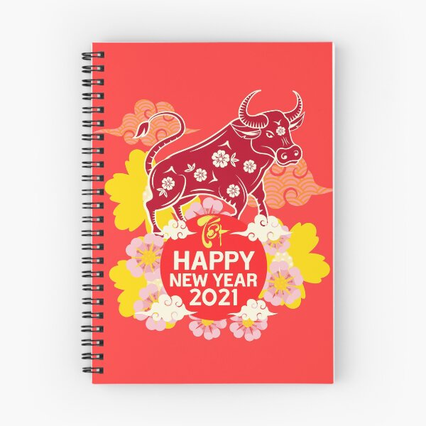 Item preview, Chuc Mung Nam Moi - Happy Vietnamese Lunar New Year Hardcover Journal designed and sold by taogiauco.