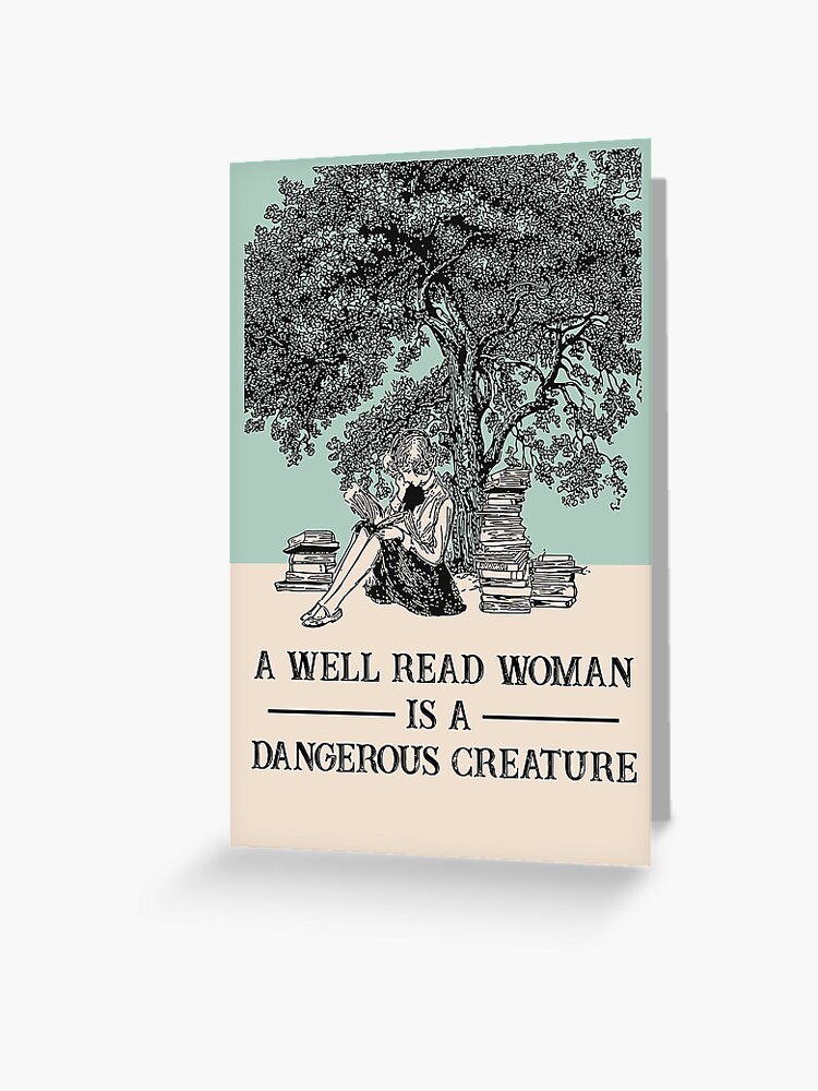 A Well-Read Woman is a Dangerous Creature Mug (Print Shop) — Out