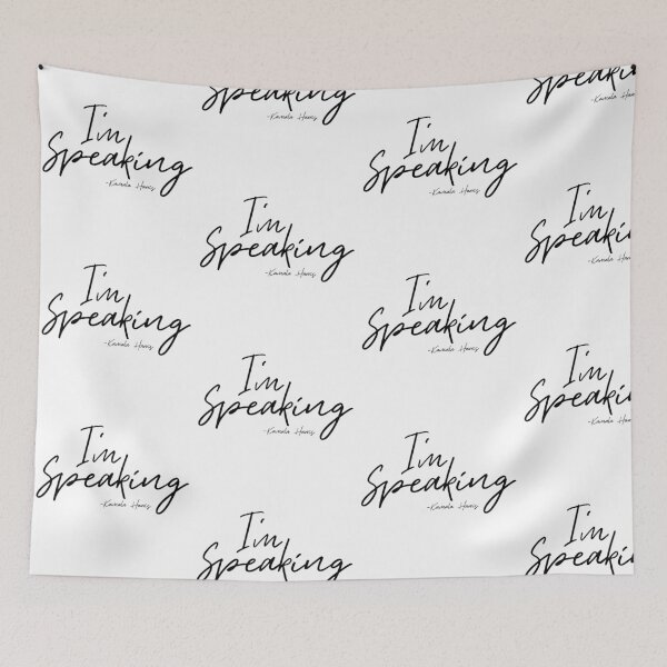 Item preview, i’m speaking -kamala harris  designed and sold by pnkrose.