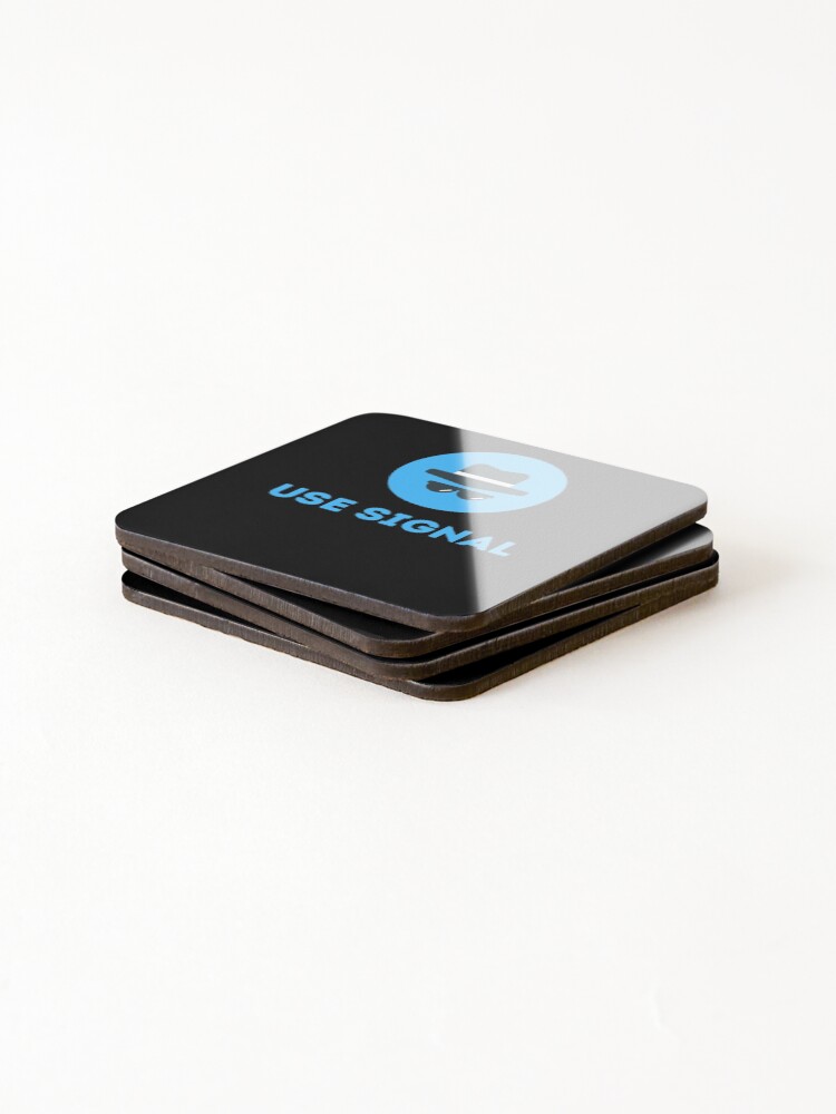 Thumbnail 4 of 5, Coasters (Set of 4), Use Signal designed and sold by msify.
