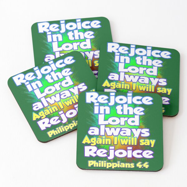 Item preview, Rejoice in the Lord always. I will say it again: Rejoice! designed and sold by BibleGears.