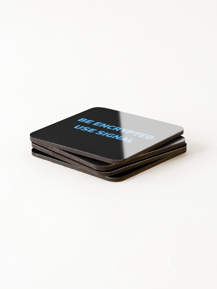 Thumbnail 4 of 5, Coasters (Set of 4), Use Signal designed and sold by msify.