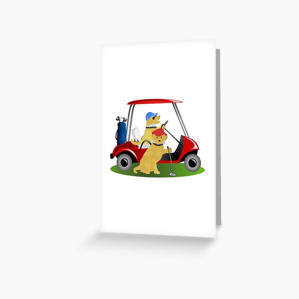Artikel-Vorschau von Adrette Hunde Golf, designt und verkauft von emrdesigns.