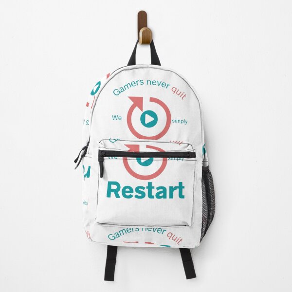 Item preview, Gamers never quit we simply restart Collection designed and sold by Myartbeyours.