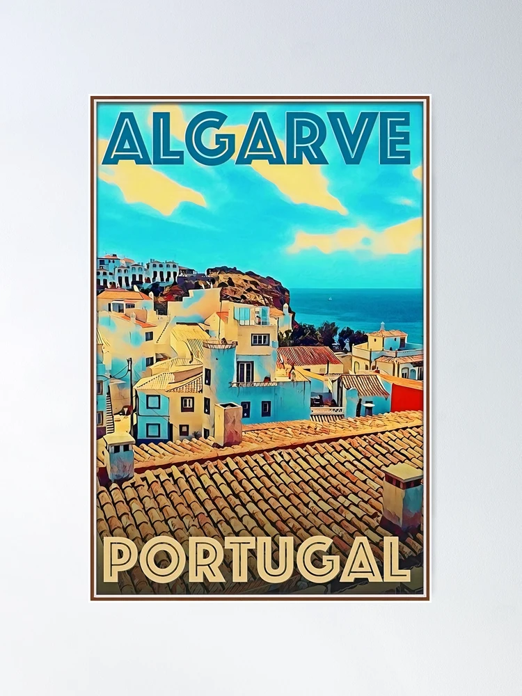 1960s/70s? ALGARVE PORTUGAL Fold-Out Color Brochure