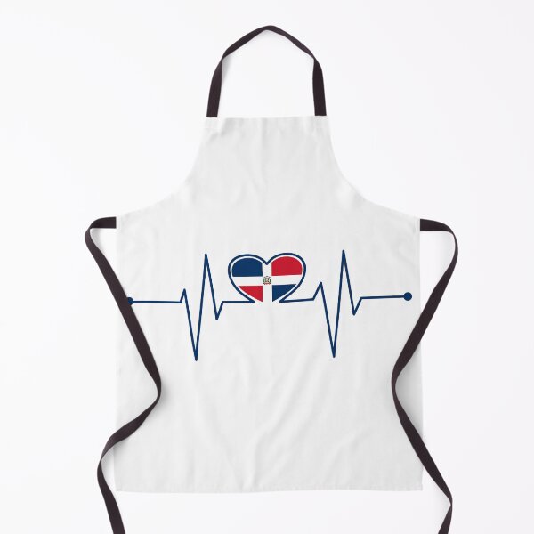 Item preview, dominican republic flag heartbeat designed and sold by buttamelal.