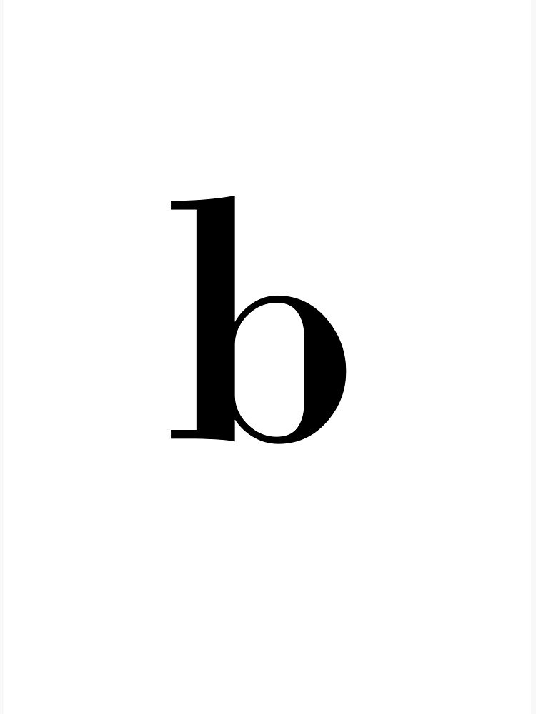 alphabet-letter-b-poster-for-sale-by-mitokdesignshop-redbubble