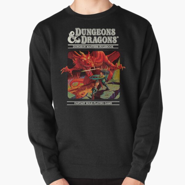 Dungeons and Dragons - DM rulerbook Cover Pullover Sweatshirt