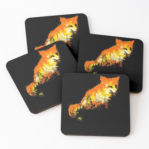 Item preview, Fire Fox Forest Fire  designed and sold by LonsdaleKa.