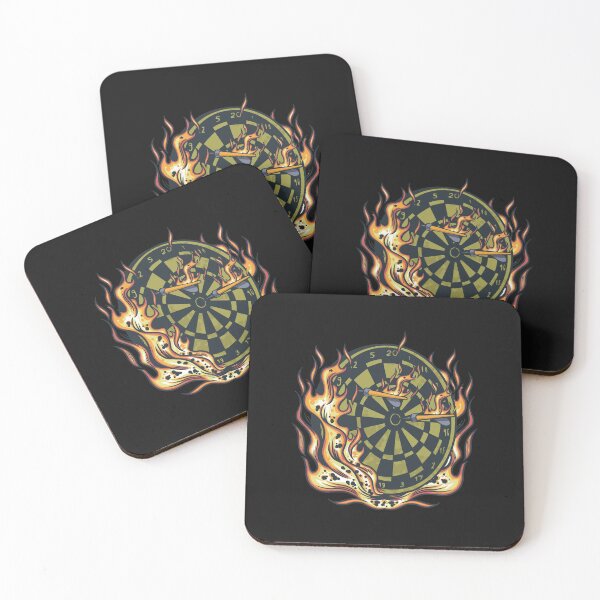 Item preview, Darts | Burning dartboard designed and sold by DerSenat.