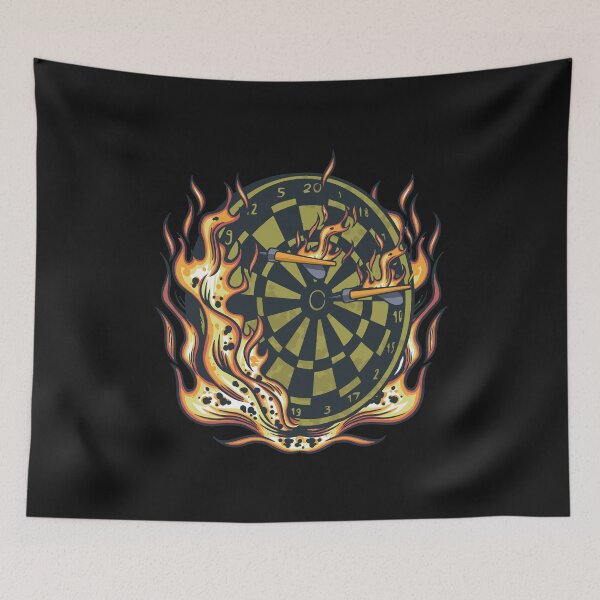 Item preview, Darts | Burning dartboard designed and sold by DerSenat.