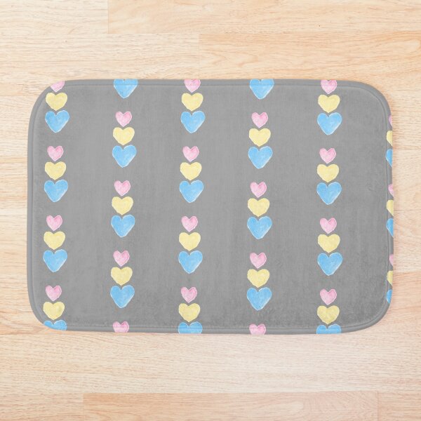 Item preview, Corazones pansexuales acuarela designed and sold by Hello My Name Is Bisexual.