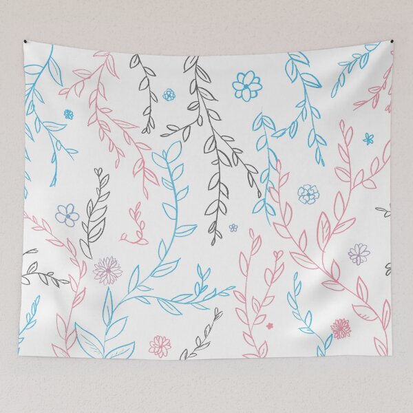 Item preview, Trans Vines and Flowers designed and sold by FrostedDesigns.