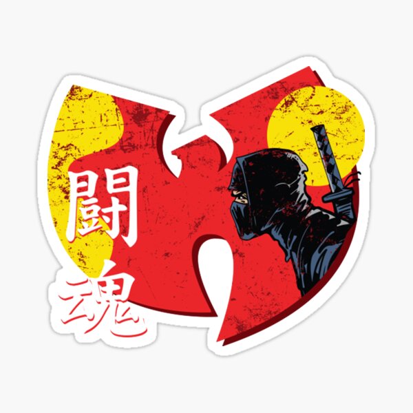 Wu-Tang Ninja T-Shirt Sticker