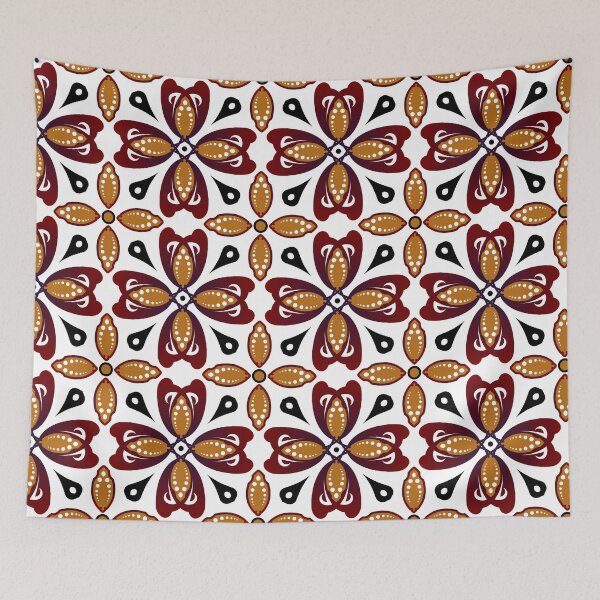 Item preview, Diseño exótico de mandala indonesio: una explosión de color y cultura designed and sold by FotoArtist.