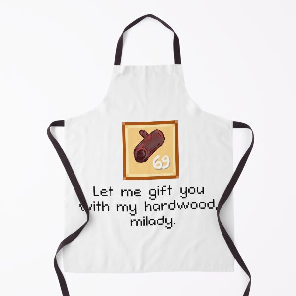 Item preview, Handmade Stardew Valley Hardwood meme designed and sold by Pollypupp.