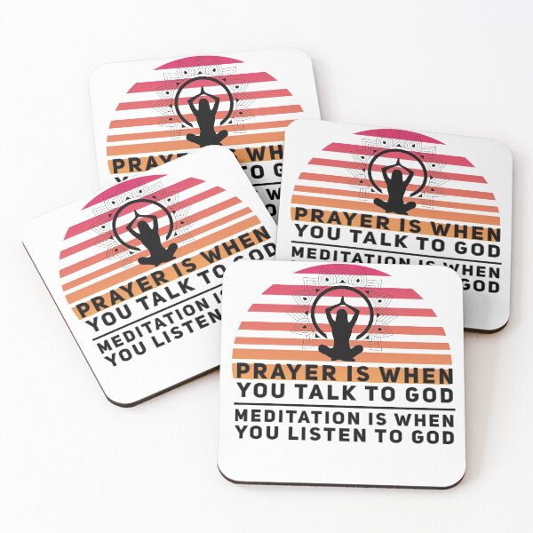 Item preview, Prayer is when you talk to God, Meditation is when you listen to God designed and sold by ashdenent.