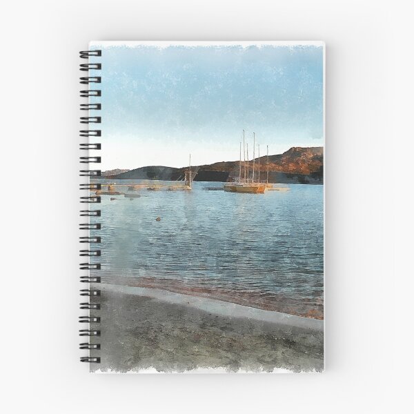Item preview, Arzachena: seascape with boats designed and sold by Giuseppe Cocco.