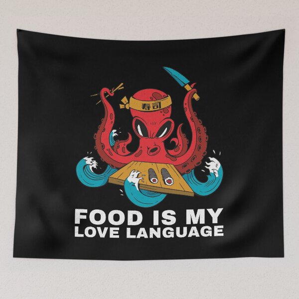 Item preview, Funny Food Lover Blogger Gift Food Is My Love Language designed and sold by 123428094.