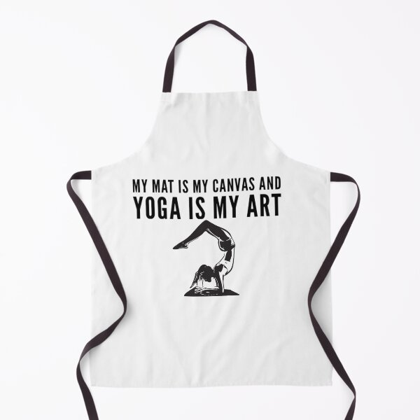 Item preview, My mat is my canvas and yoga is my art bending design designed and sold by ashdenent.