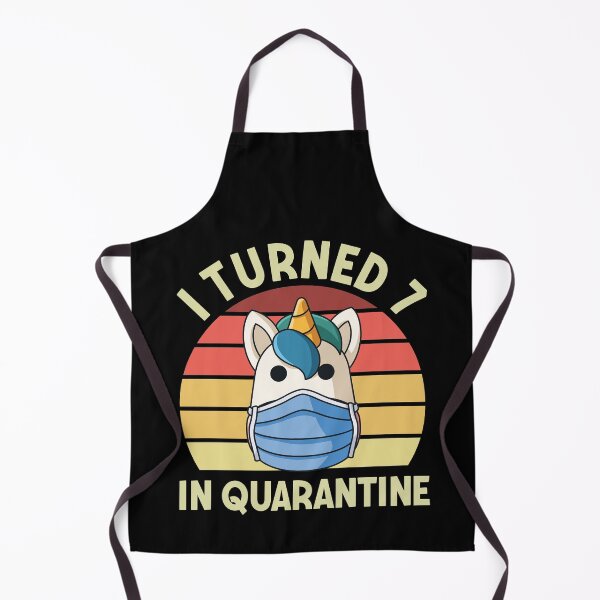 Item preview, Funny Unicorn 7. Birthday gift I Turned 7 In Quarantine designed and sold by 123428094.