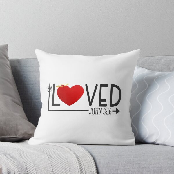 Item preview, Inspirational Loved bible Verse Valentine Typography designed and sold by Hommie9977.