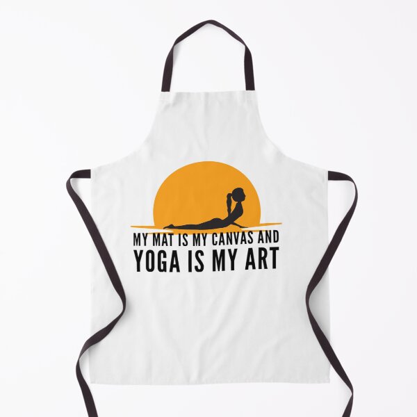 Item preview, My mat is my canvas and yoga is my art sunset design designed and sold by ashdenent.