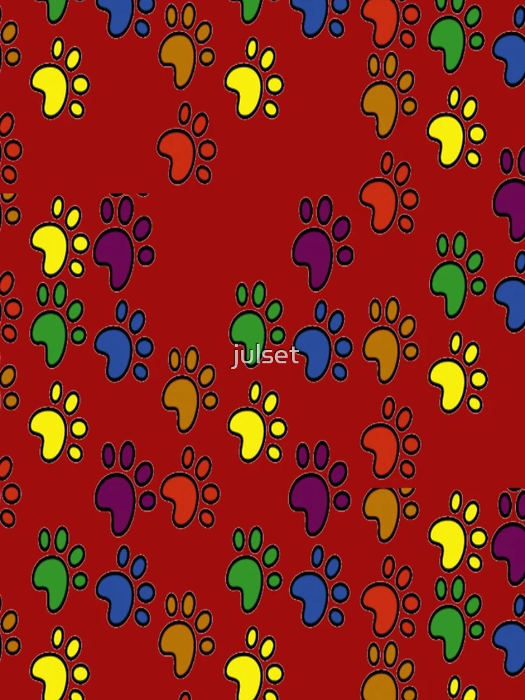 Thumbnail 4 of 4, iPhone Case, Paws Pattern designed and sold by julset.