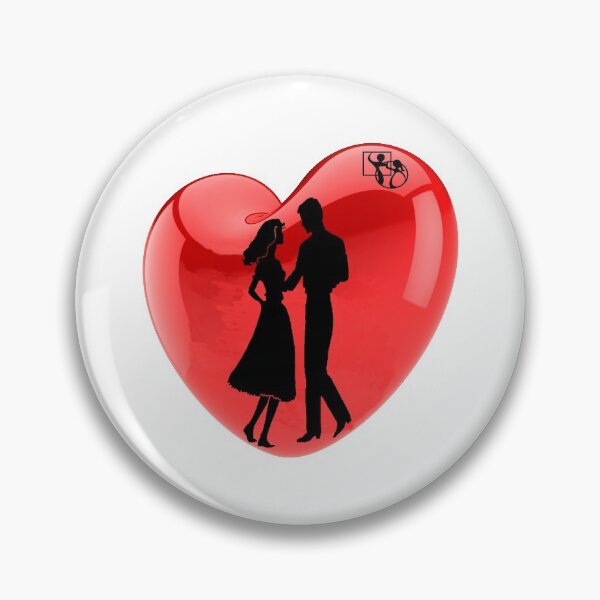 Item preview, 3D Dancers Heart designed and sold by Square Dancing Gifts & Merchandise.
