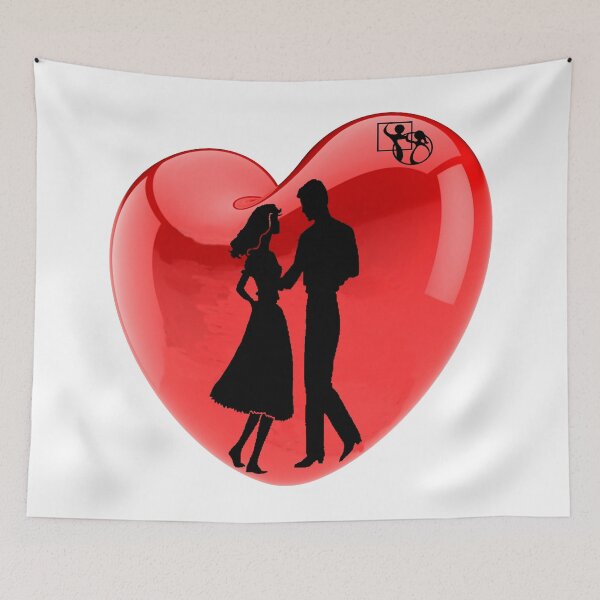 Item preview, 3D Dancers Heart designed and sold by Square Dancing Gifts & Merchandise.