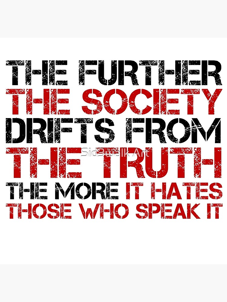 George Orwell Quote Free Speech Truth Political by LukaMatijas