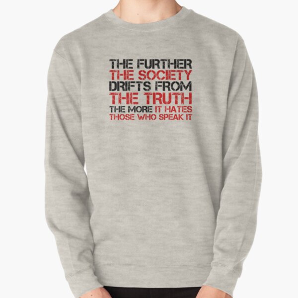 George Orwell Quote Free Speech Truth Political Pullover Sweatshirt