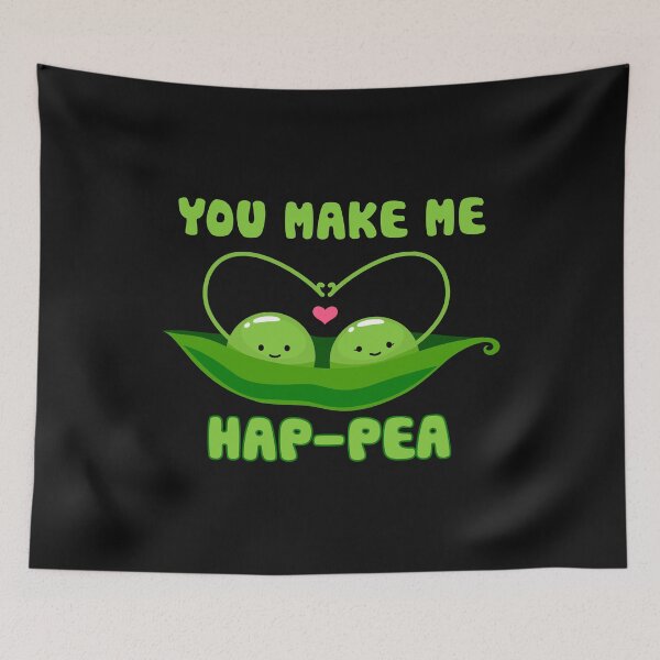 Item preview, you make me hap-pea designed and sold by Gloria312.