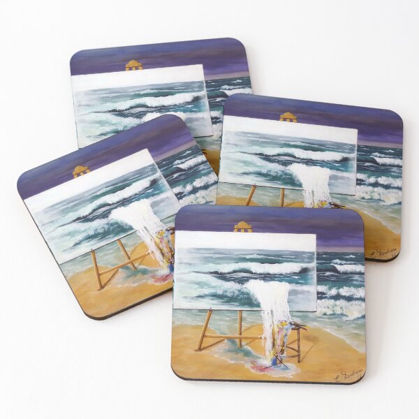 Item preview, Awash - waterscape - seascape (ED01) designed and sold by Elisabeth Dubois.