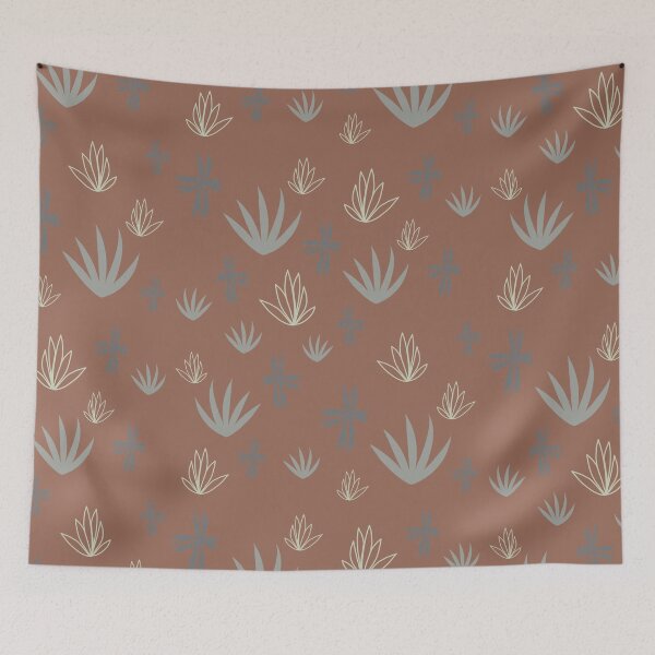 Item preview, tropical leaf pattern designed and sold by redstitchlab.