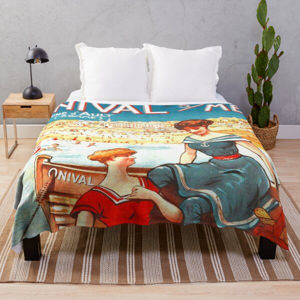 Item preview, Vintage Railway Travel Poster | French Riviera Onival designed and sold by SLAG-Creative.