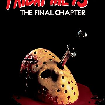 Artwork thumbnail, Friday The 13th - The Final Chapter Sticker by crampedmisfit90