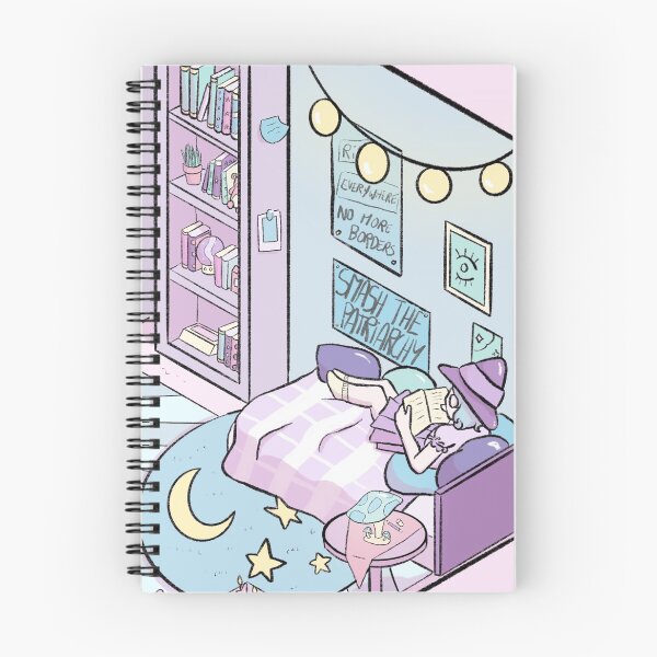 Item preview, Charlie’s tiny kawaii isometric dorm room  designed and sold by Juneasinjuly.