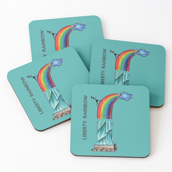 Item preview, LIBERTY RAINBOW by FrankenDuo verdigris designed and sold by FrankenDuo.
