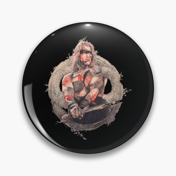Item preview, Conan The Barbarian Ilustration Vintage T-Shirt designed and sold by JWickClassic1.