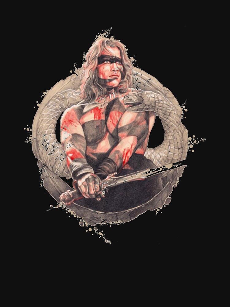 Conan The Barbarian Ilustration Vintage T Shirt T Shirt For Sale By Jwickclassic1 Redbubble 2415