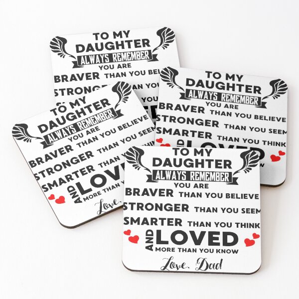 Item preview, To My Daughter designed and sold by MudazStore.