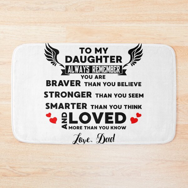 Item preview, To My Daughter designed and sold by MudazStore.